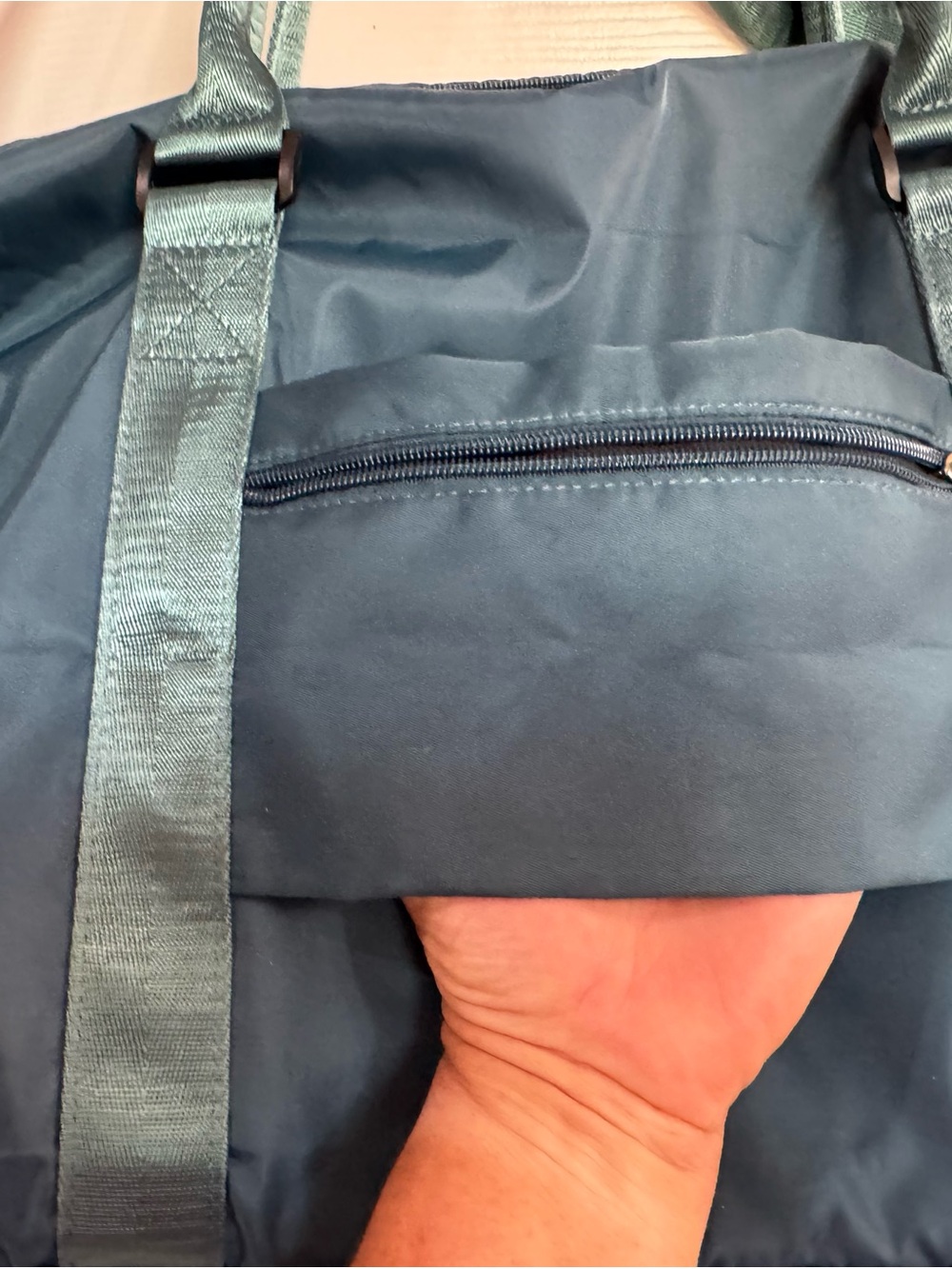 Seafew Teal Travel Duffel Bag; Designed In Westminster, Co View 5